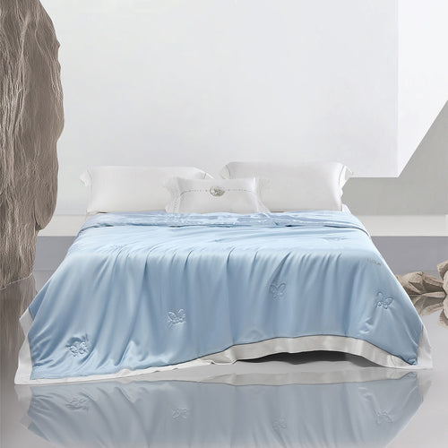 Lyocell Antibacterial Washable Mulberry Silk Summer Quilt