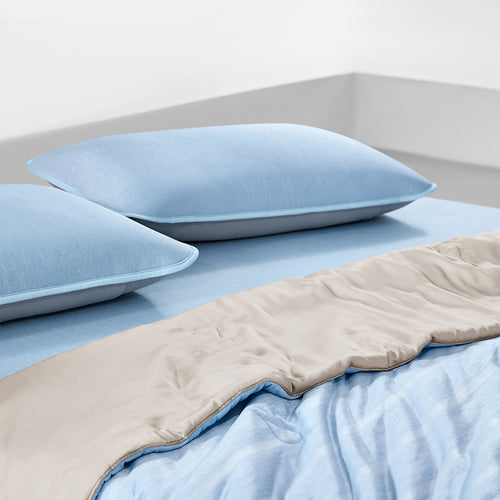  60秒易套系列-全棉贡缎-晕染云霞