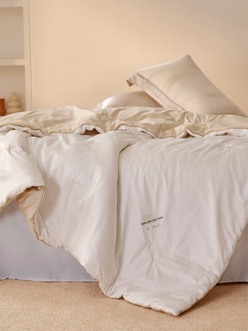 溯源· 甄棉A类英国进口羊毛冬被