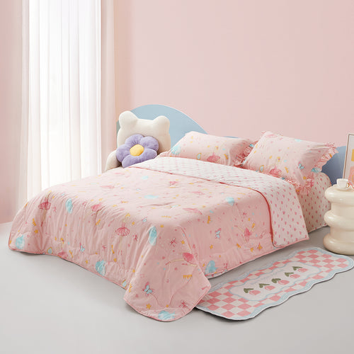 Class A Antibacterial Silk-Cotton Quilt