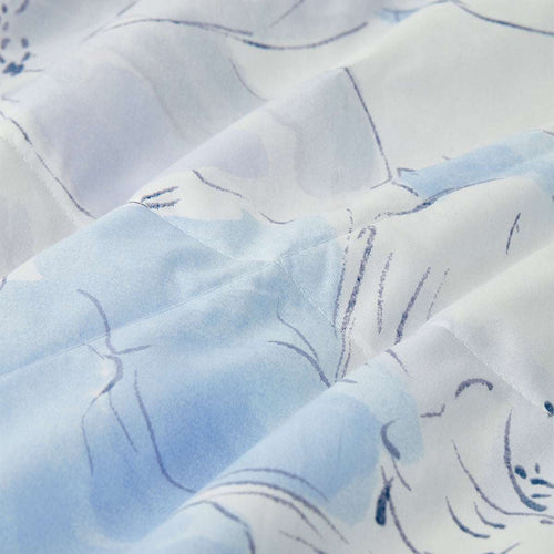 100% Cotton Antibacterial Fiber Washed Summer Quilt