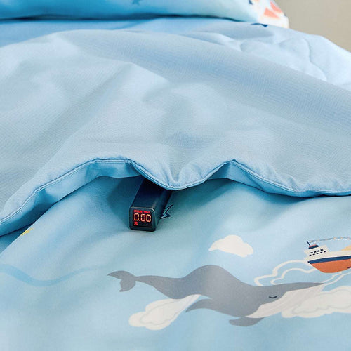 100% Mulberry Silk Summer Quilt - Machine Washable Comforter-Kids