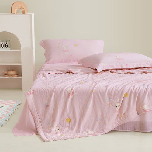 云柔抗菌蚕丝夏被（兔兔公主）