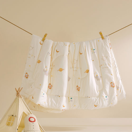 儿童趣味大豆蚕丝被