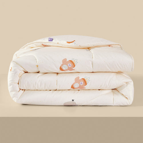 儿童趣味大豆蚕丝被