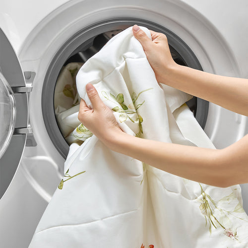 100%纯棉抗菌纤维水洗夏被