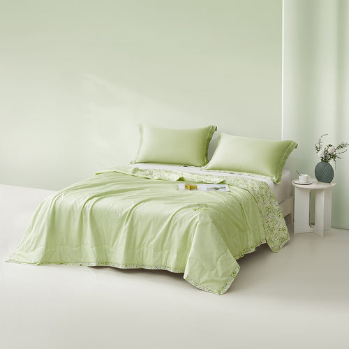 铃兰花 可水洗蚕丝夏被