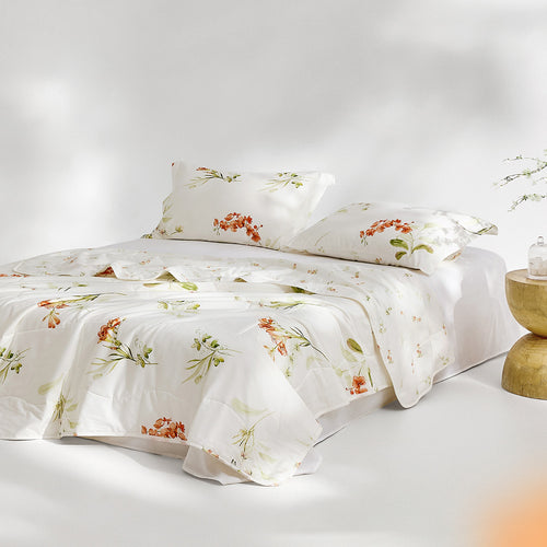 100%纯棉抗菌纤维水洗夏被