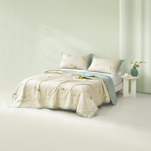 BloomScape™ 可水洗丝绸夏被