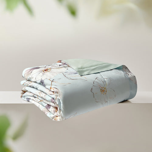 青丝·莱赛尔棉蚕丝水洗夏被-清风欢愉