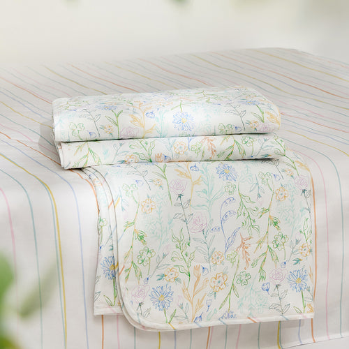 100%纯棉抗菌纤维水洗夏被