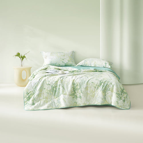 100%纯棉抗菌纤维水洗夏被