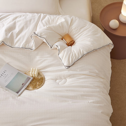 Class A 100% Cotton Jacquard Soy Antibacterial Quilt