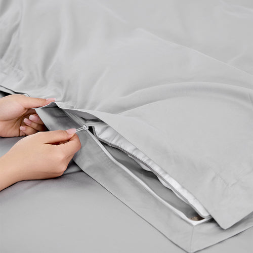  60秒易套系列-全棉贡缎-晕染云霞