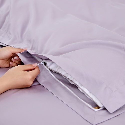  60秒易套系列-全棉贡缎-晕染云霞