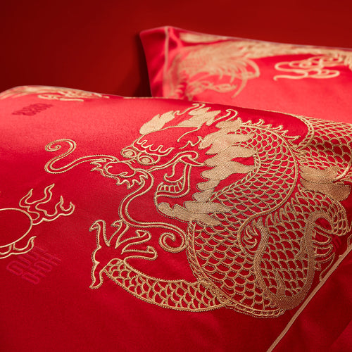 龙凤呈祥床上用品